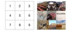 So, What If… 9x9 photography game – 9x9 grid and Beach hardware