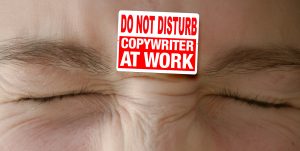 Freelance copywriters – do not disturb