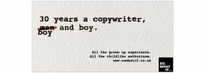 Copywriting: worst client in the world – boy