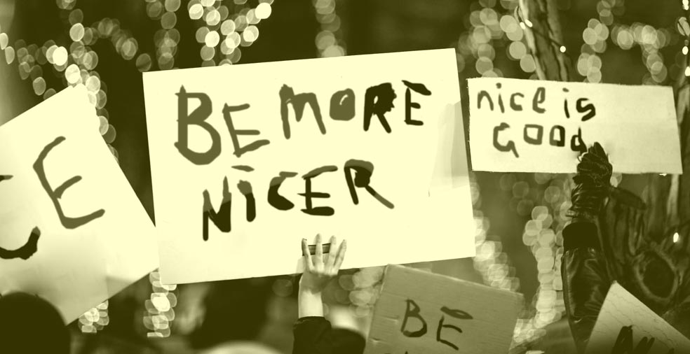 Be Nice – Jonathan Wilcock Freelance Copywriter