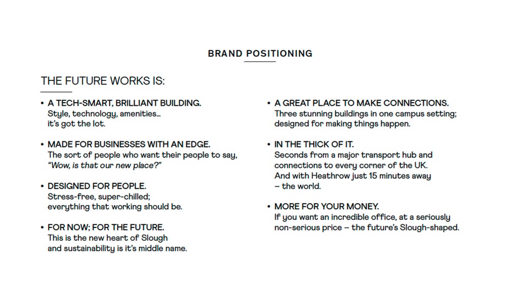 The Future Works – Brand Positioning – Jonathan Wilcock Freelance Copywriter