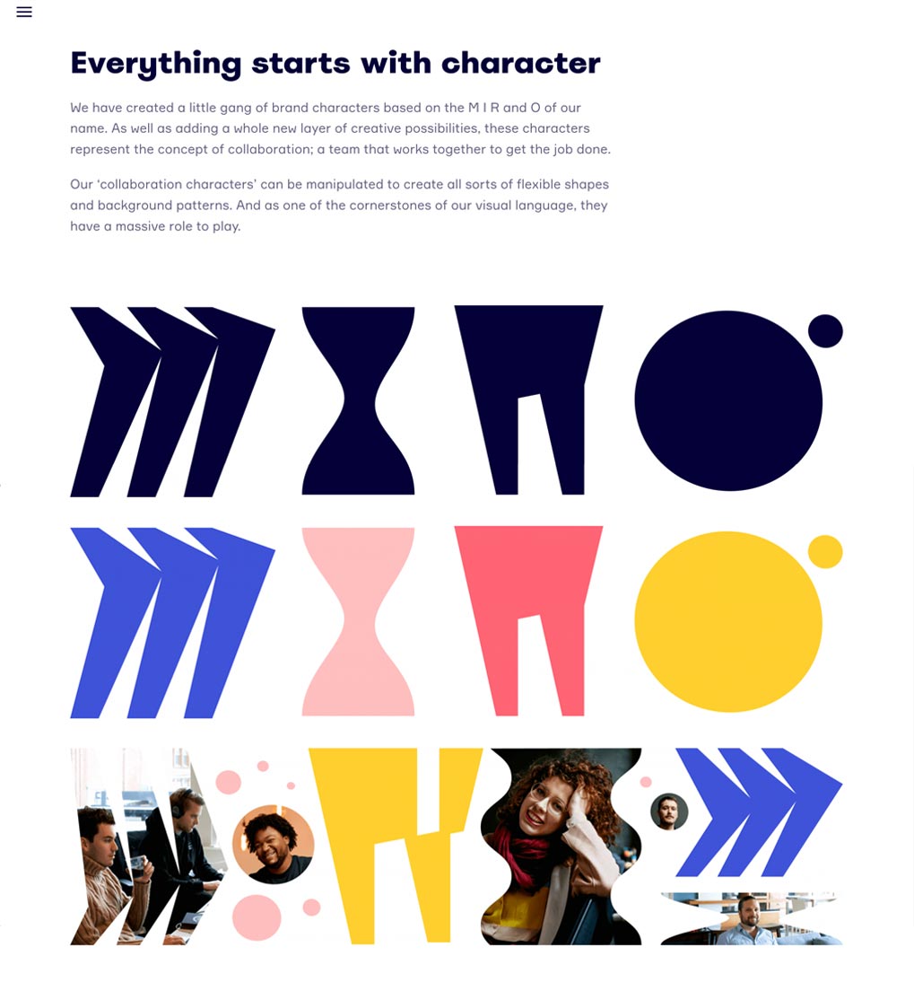 Miro – brand guidelines The Miro Characters – Jonathan Wilcock Freelance Copywriter