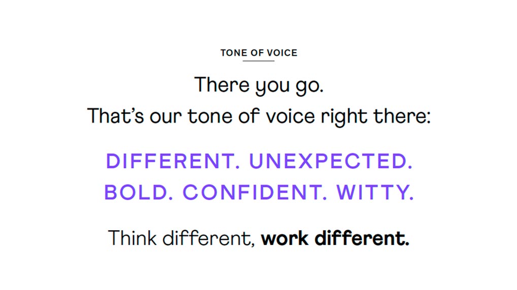 The Future Works – Tone of Voice 2 – Jonathan Wilcock Freelance Copywriter