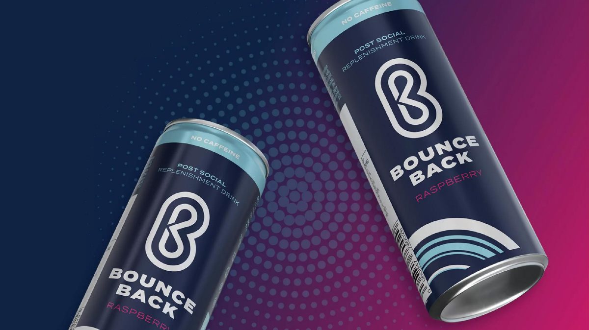 Bounce Back 'post social replenishment drink'