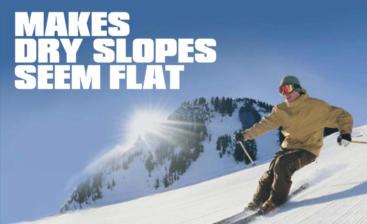 More headline copywriting for a ski training company's press ads