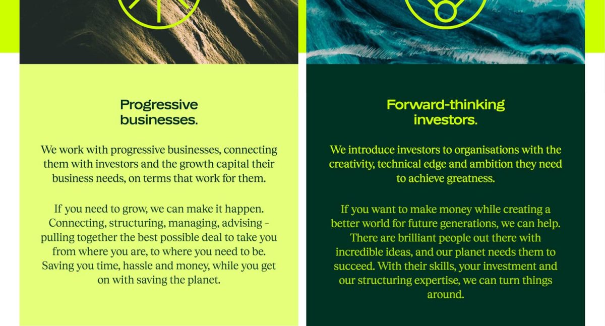 Renewable Capital 4 – brand tone of voice and web copy by Jonathan Wilcock