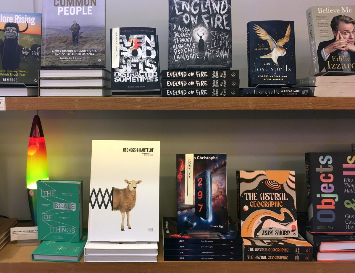 Hednogs & Hartfluf by Jonathan Wilcock and Riz Jaffer-Clarke in the De La Warr Pavilion Bookshop